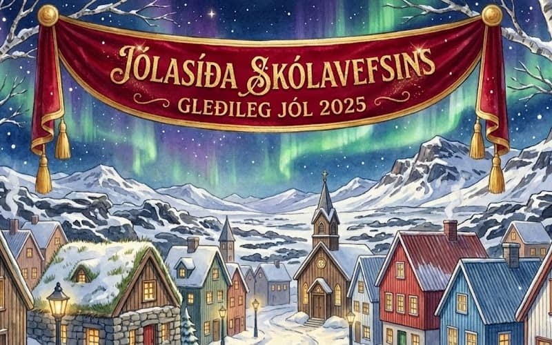 Jólasíða Skólavefsins 2025