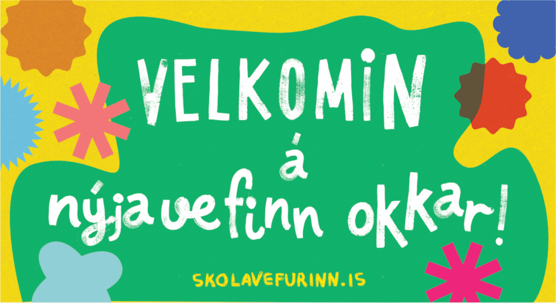 Velkomin á nýja vefinn okkar!