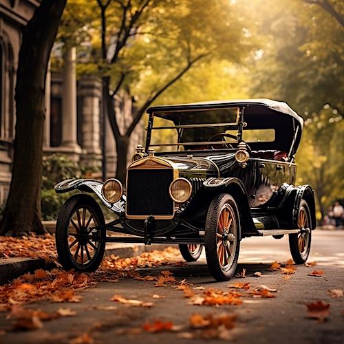 1908: Fyrsti Ford T bíllinn kemur á götuna cover
