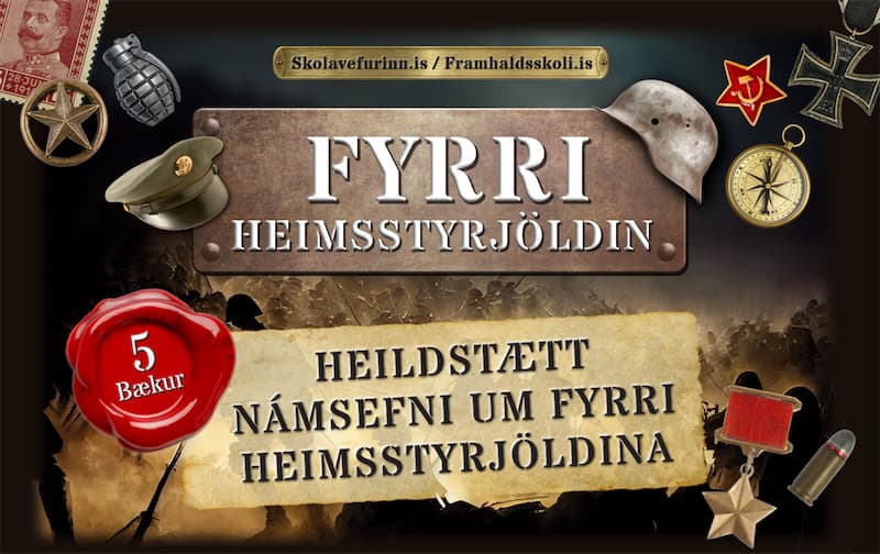Námsefni um fyrri heimsstyrjöldina